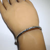 Silver Bracelet by Navajo 5-1/2"