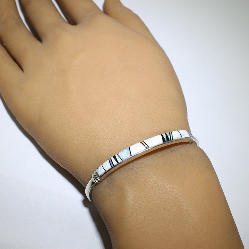 Inlay Bracelet by Navajo 5"
