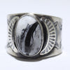 White Buffalo Ring by Arnold Goodluck- 9