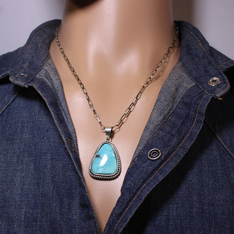Morenci Pendant by Robin Tsosie