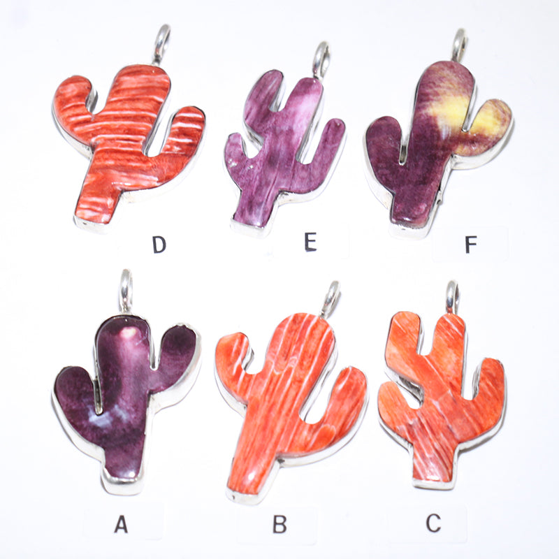 Cactus Pendant by Reva Goodluck