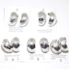 Silver Earrings by Navajo
