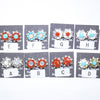 Inlay Earrings by Zuni