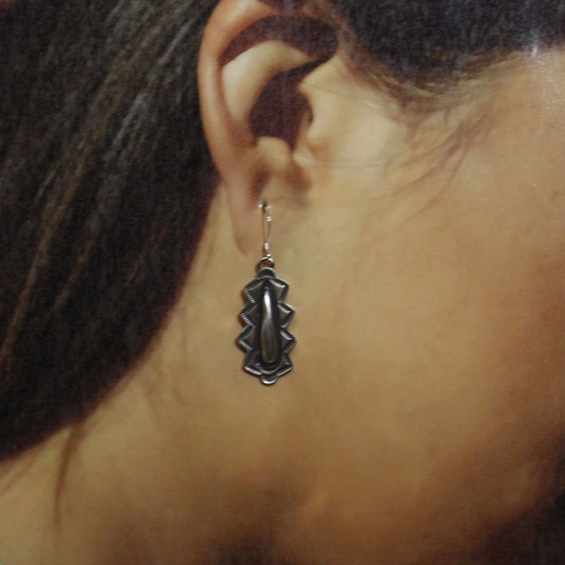 Silver Earrings by Alex Sanchez