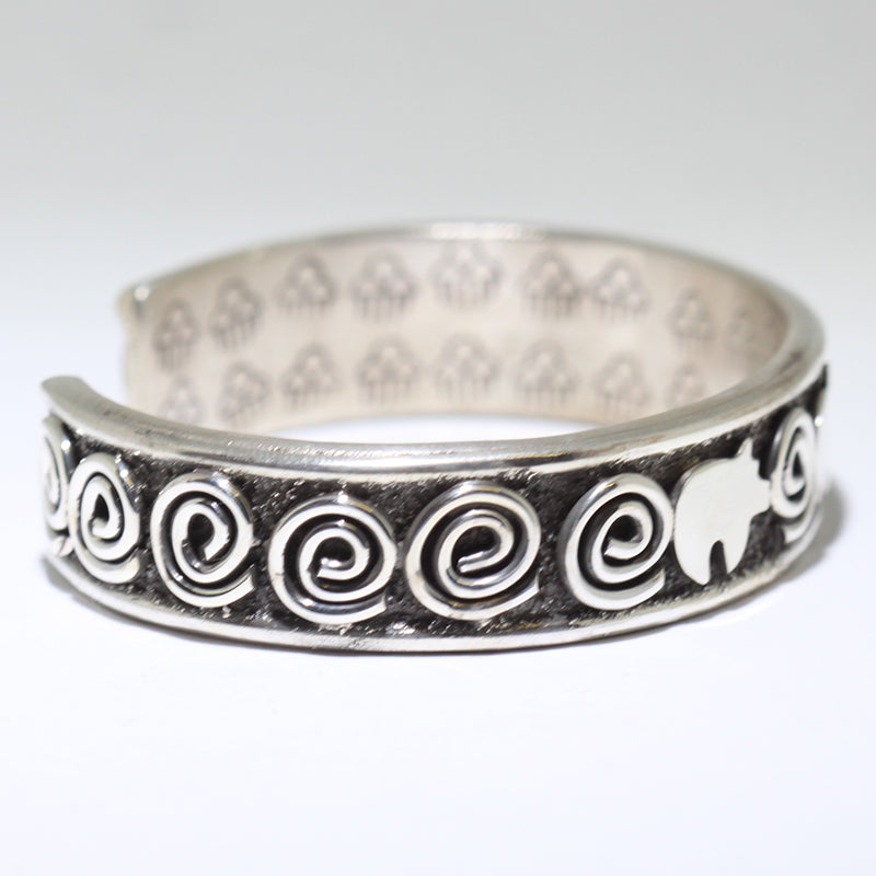 Silver Bracelet by Alex Sanchez 5-1/2"