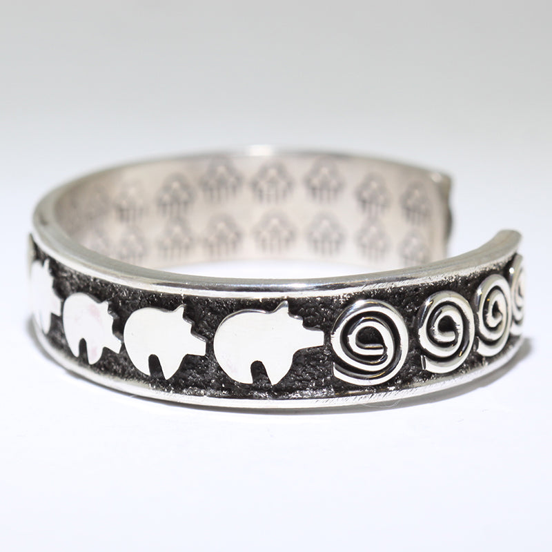 Silver Bracelet by Alex Sanchez 5-1/2"