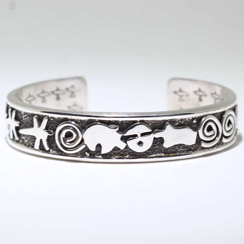 Silver Bracelet by Alex Sanchez 5-1/2"