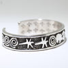 Silver Bracelet by Alex Sanchez 5-1/2"
