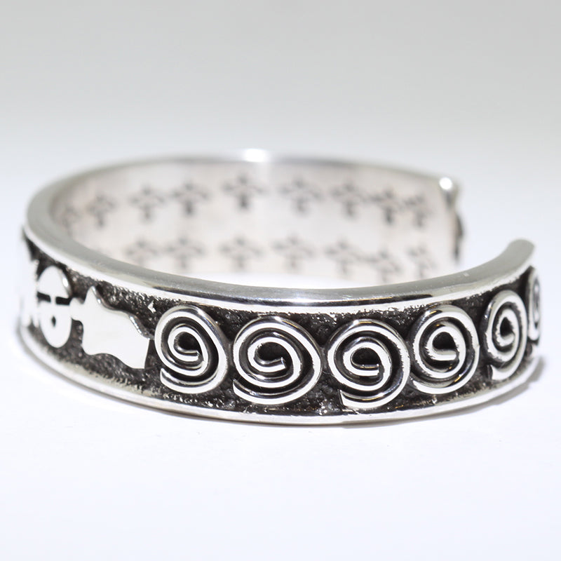 Silver Bracelet by Alex Sanchez 5-1/2"