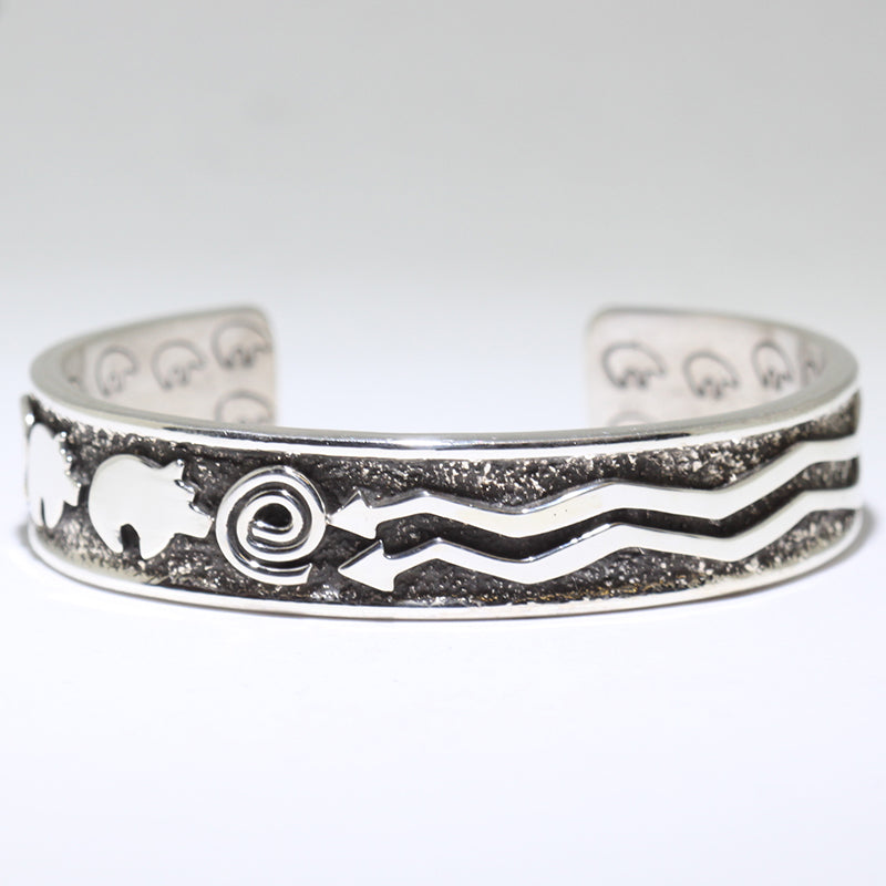 Silver Bracelet by Alex Sanchez 5-1/2"