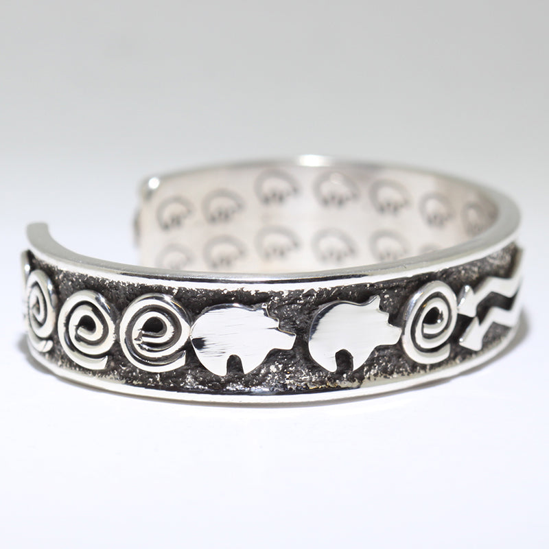 Silver Bracelet by Alex Sanchez 5-1/2"