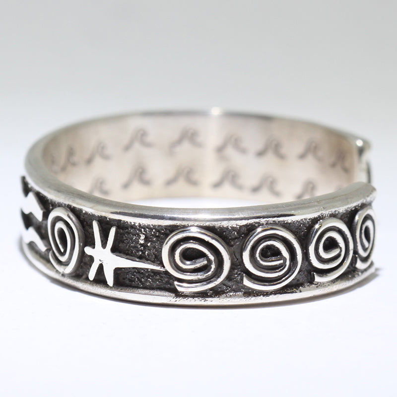 Silver Bracelet by Alex Sanchez 5-1/2"