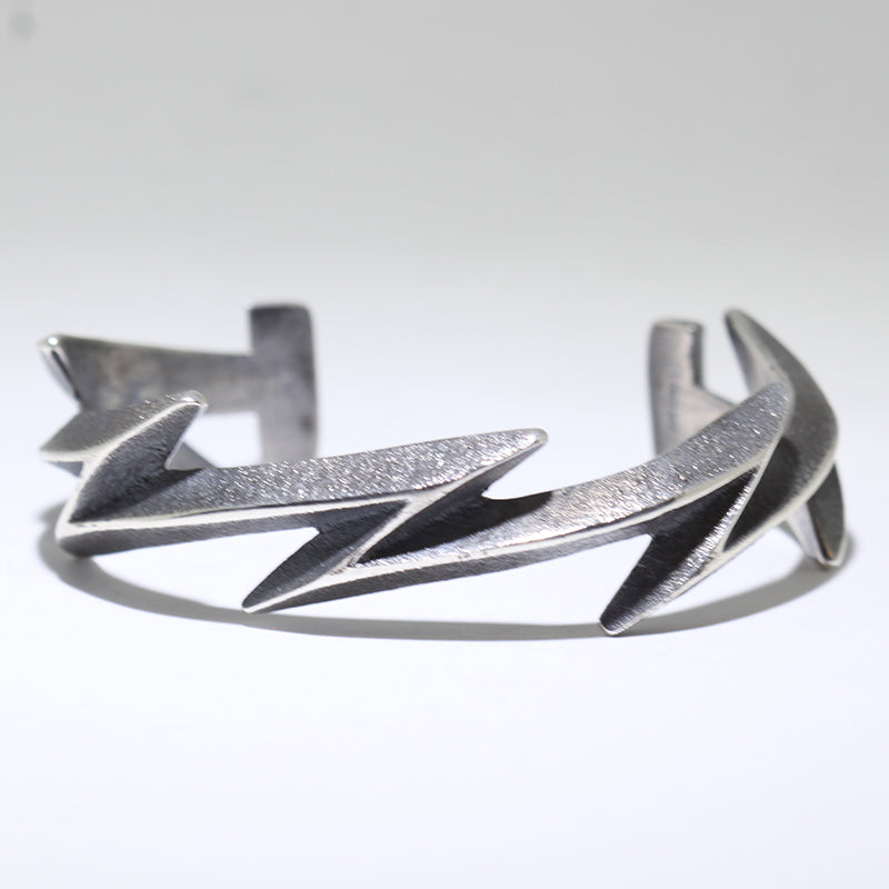 Silver Bracelet by Aaron Anderson 5-1/2"