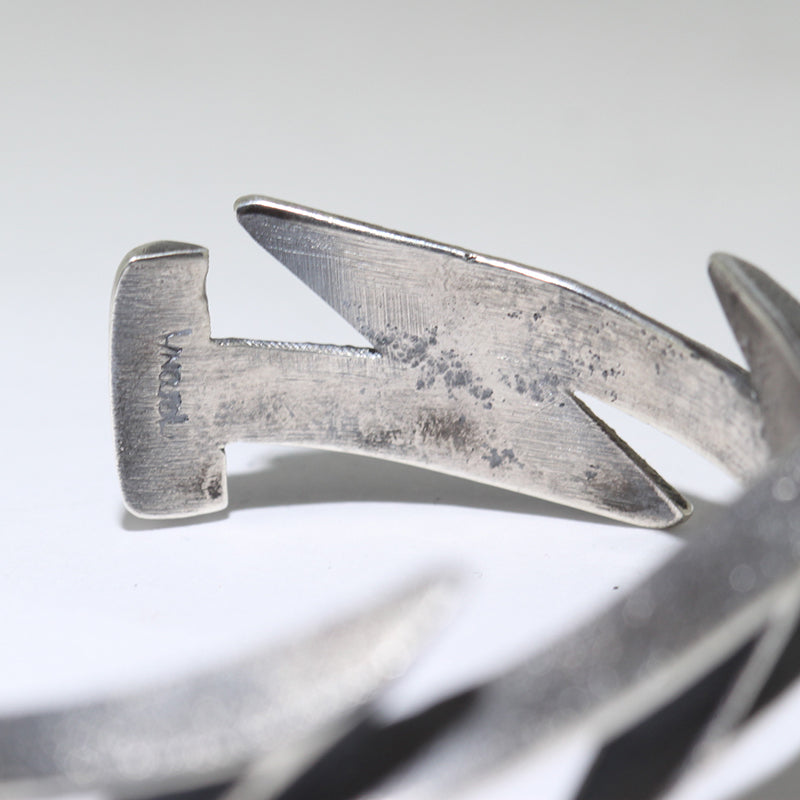 Silver Bracelet by Aaron Anderson 5-1/2"