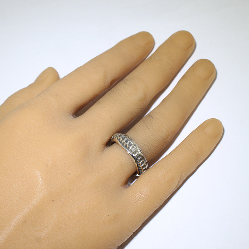 Silver Ring by Darrell Cadman- 9