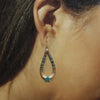 Heishi Earrings by Calvin Lovato