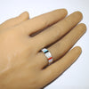 Inlay Ring by Veronica Benally- 7.5