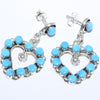 Heart Earrings by Navajo
