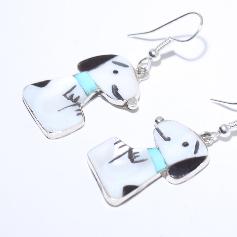 Inlay Earrings by Zuni