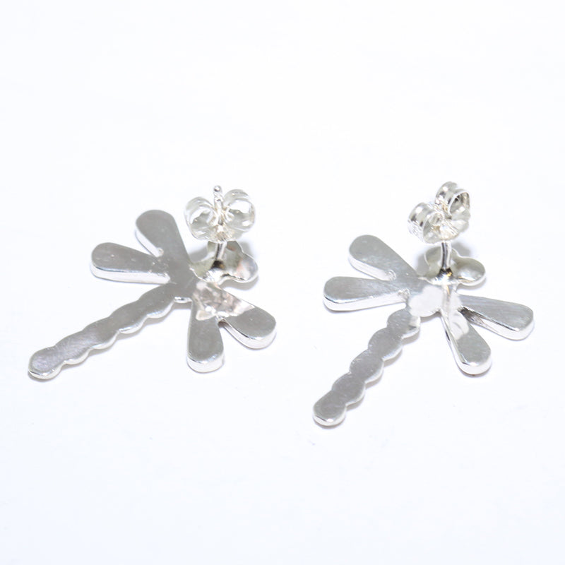 Inlay Earrings by Zuni