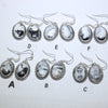 White Buffalo Earrings by Reva Goodluck
