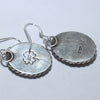 White Buffalo Earrings by Reva Goodluck