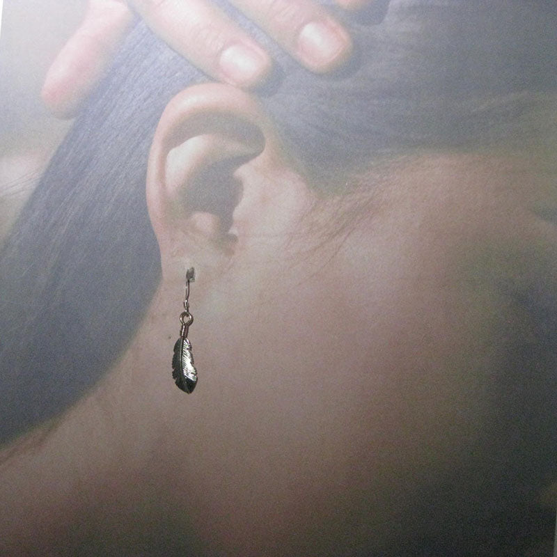 Feather Earring by Harvey Mace