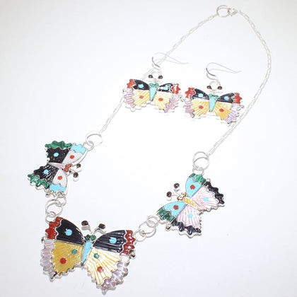 Butterfly Necklace Set by Tamara Pinto