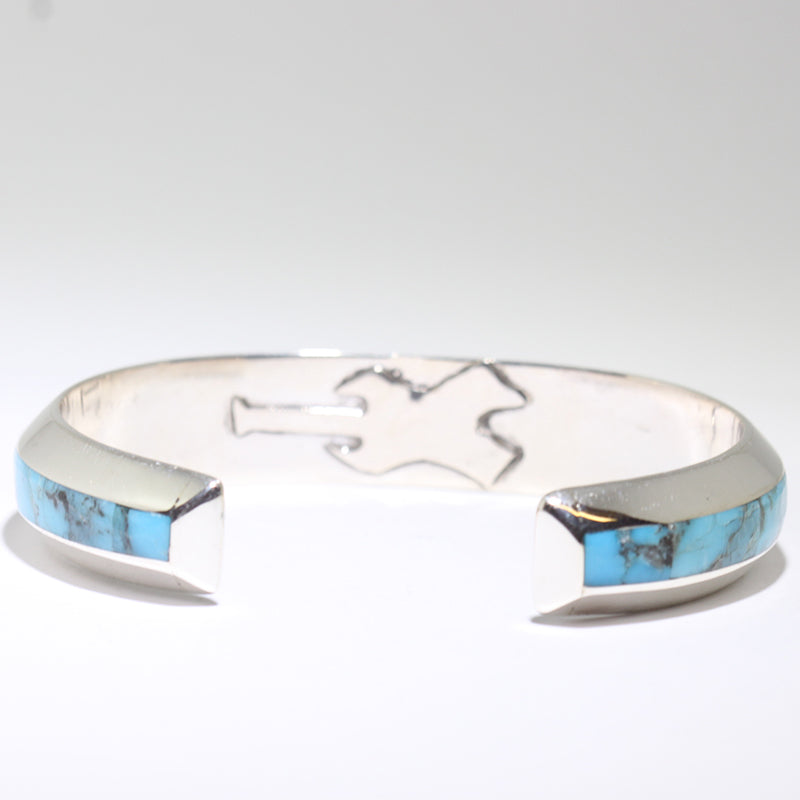 Inlay Bracelet by Johnny Coonsis 5-1/4"