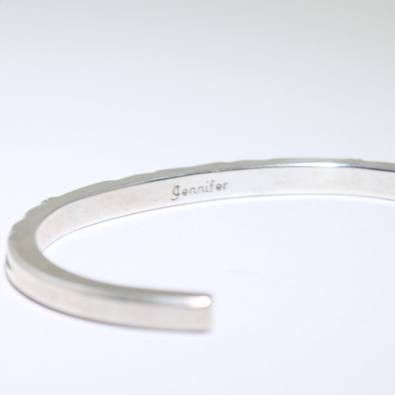 Silver Bracelet by Jennifer Curtis 5"