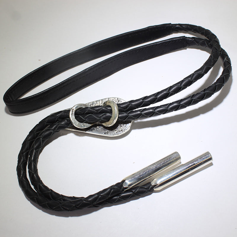 Micro Inlay Bolo by Erwin Tsosie