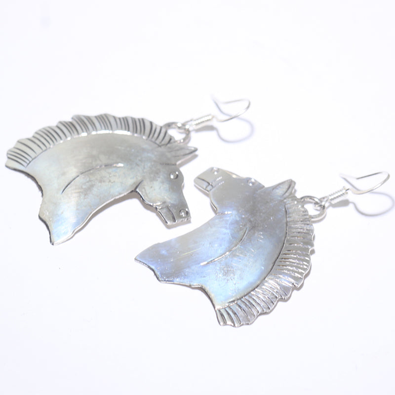 Horse Earrings by Navajo