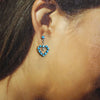 Heart Earrings by Navajo