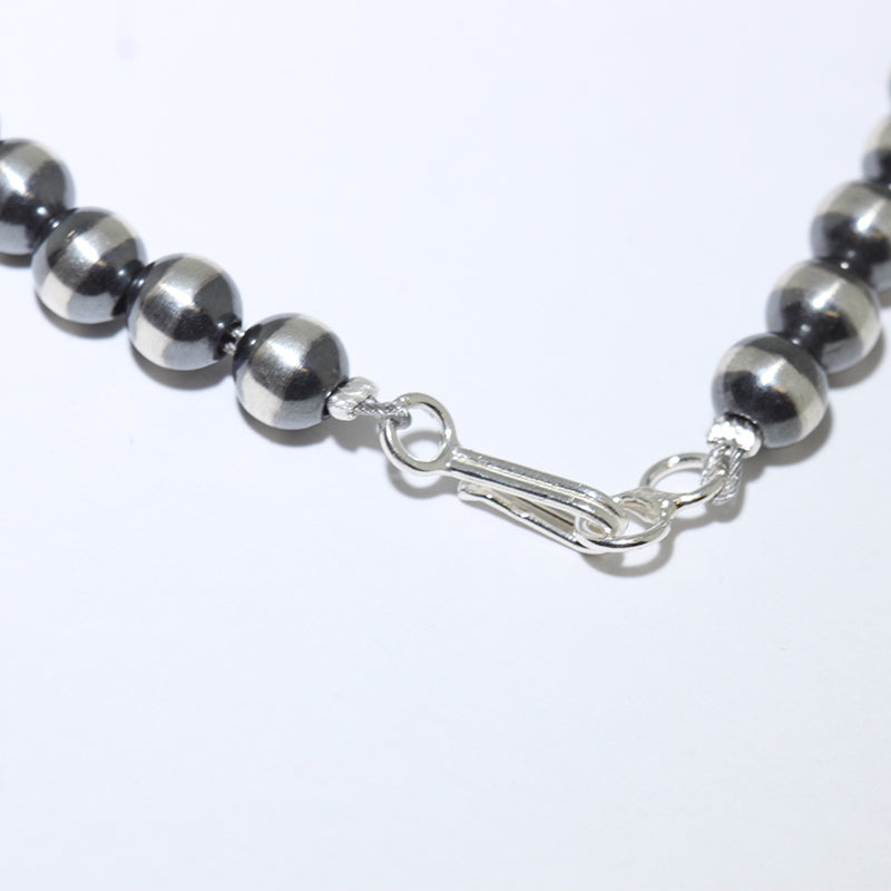 Navajo Pearl 6mm Necklace by Reva Goodluck