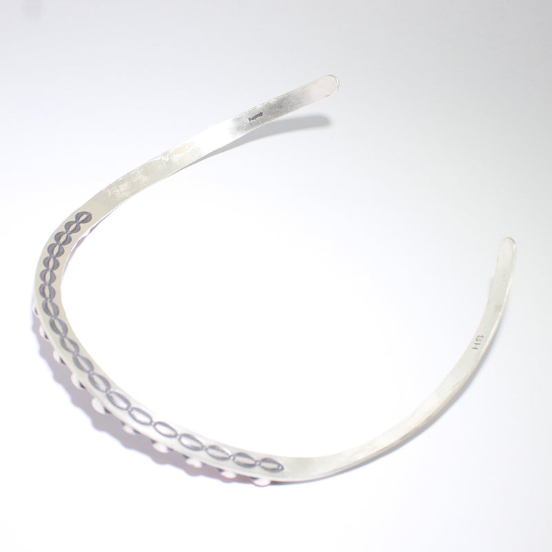 Pink Conch Neckbar by Herman Smith