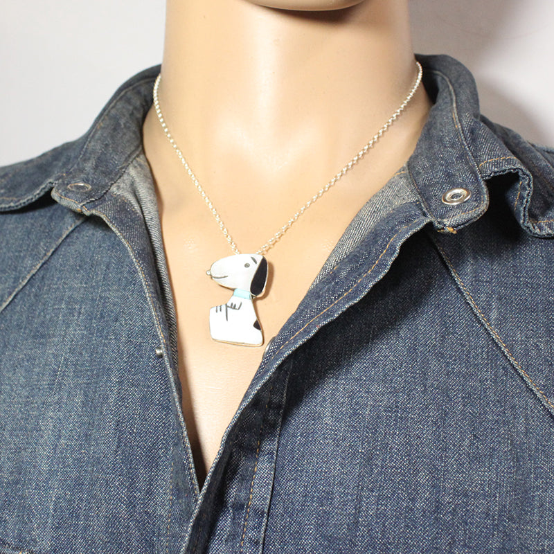 Inlay Pendant by Zuni