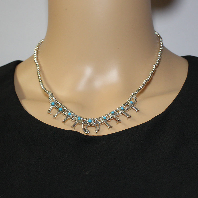 Squash Necklace by Navajo