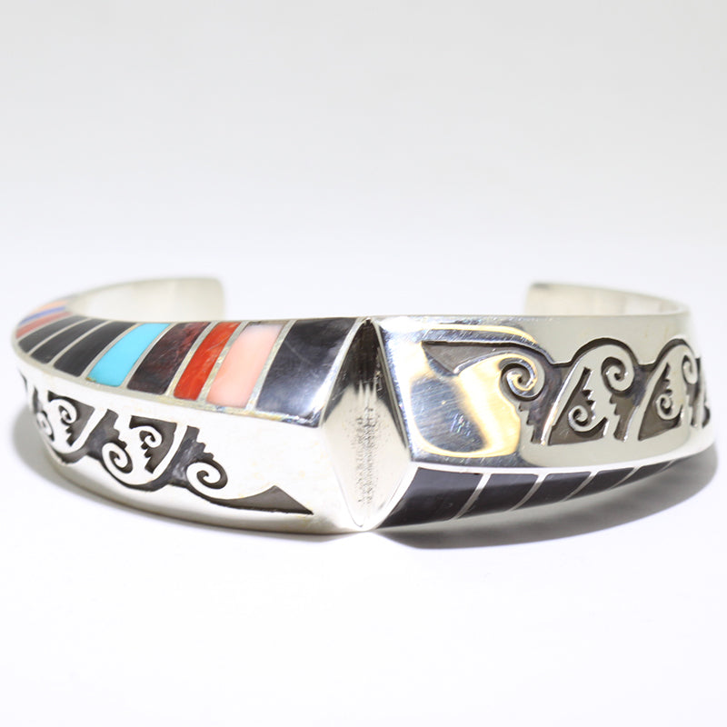 Inlay Bracelet by Lonn Parker 5-1/4"