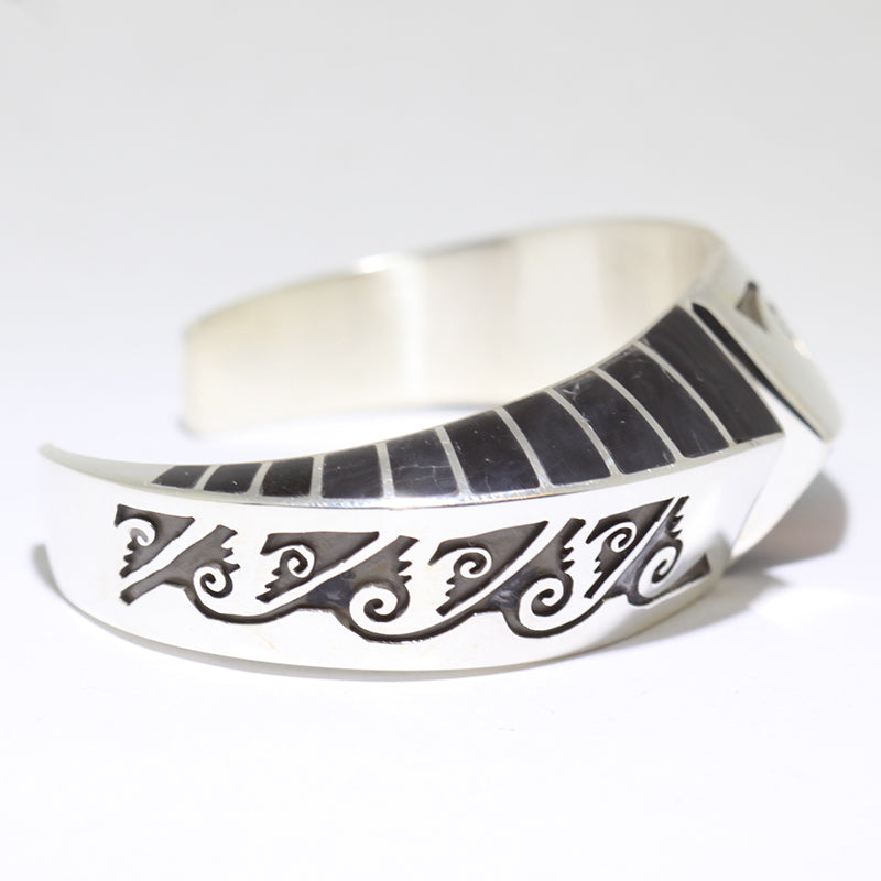 Inlay Bracelet by Lonn Parker 5-1/4"