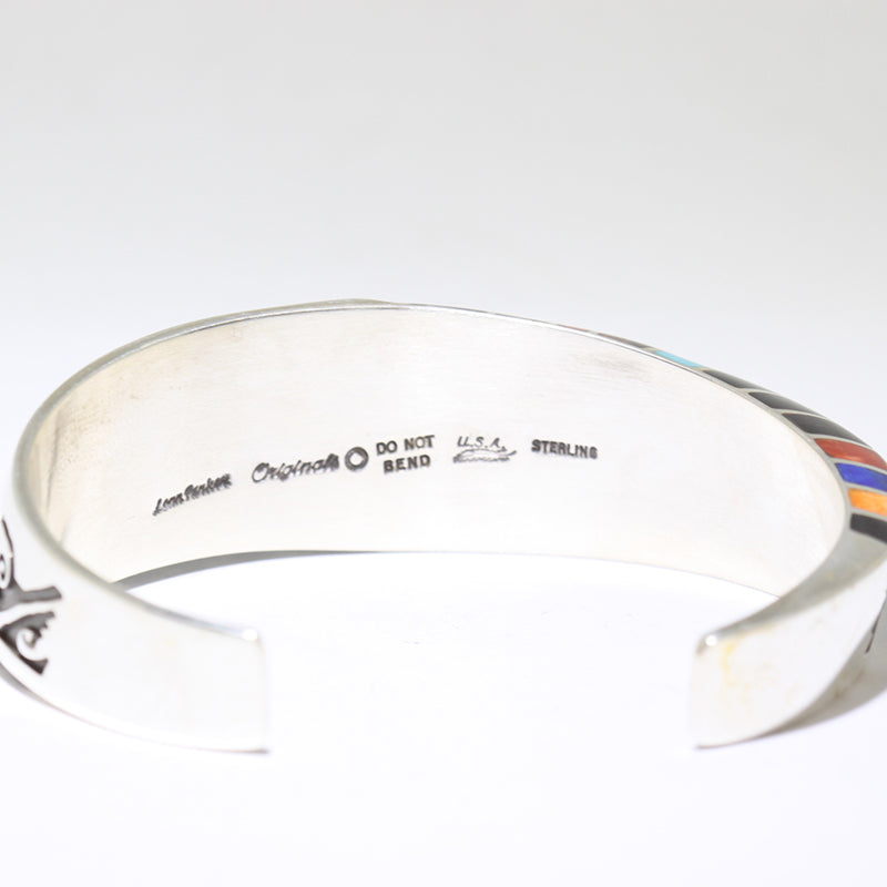 Inlay Bracelet by Lonn Parker 5-1/4"