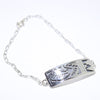 Silver Bracelet by Clifton Mowa