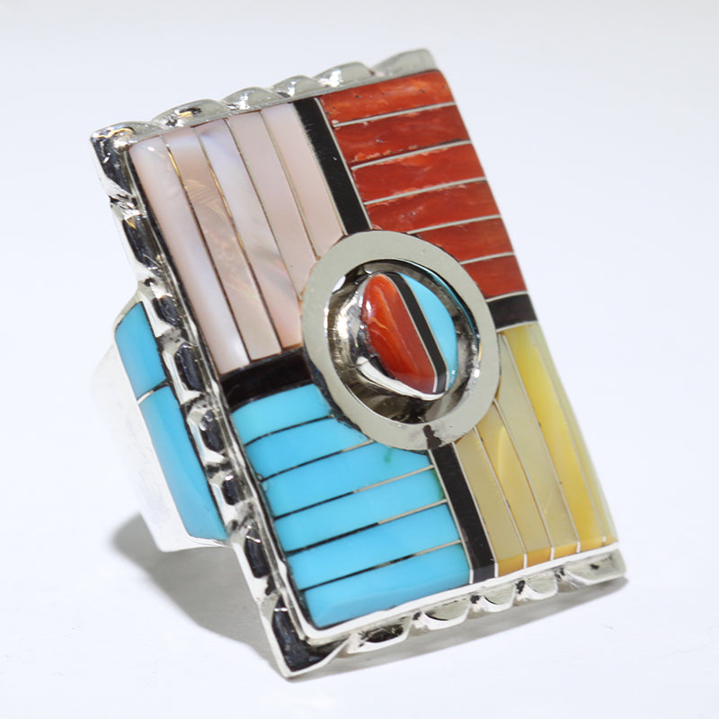 Inlay Ring by Don Dewa- 9