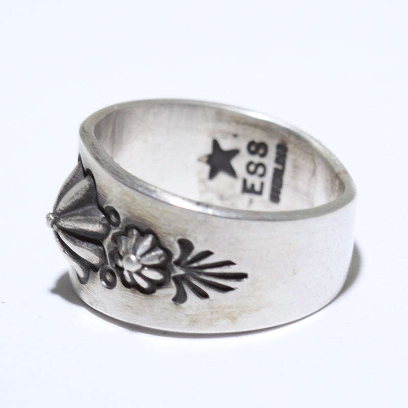 Silver Ring by Eddison Smith- 9.5
