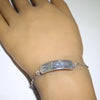 Silver Bracelet by Clifton Mowa
