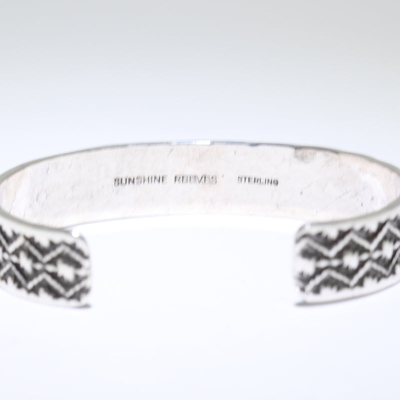 Silver Bracelet by Sunshine Reeves 5-1/2"
