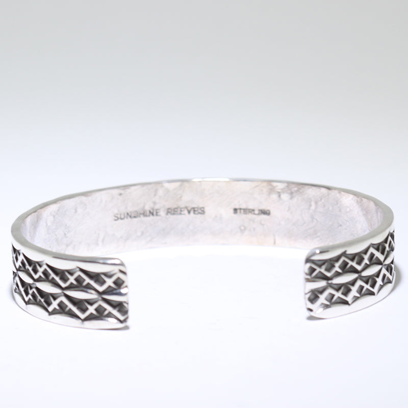 Silver Bracelet by Sunshine Reeves 5-1/2"