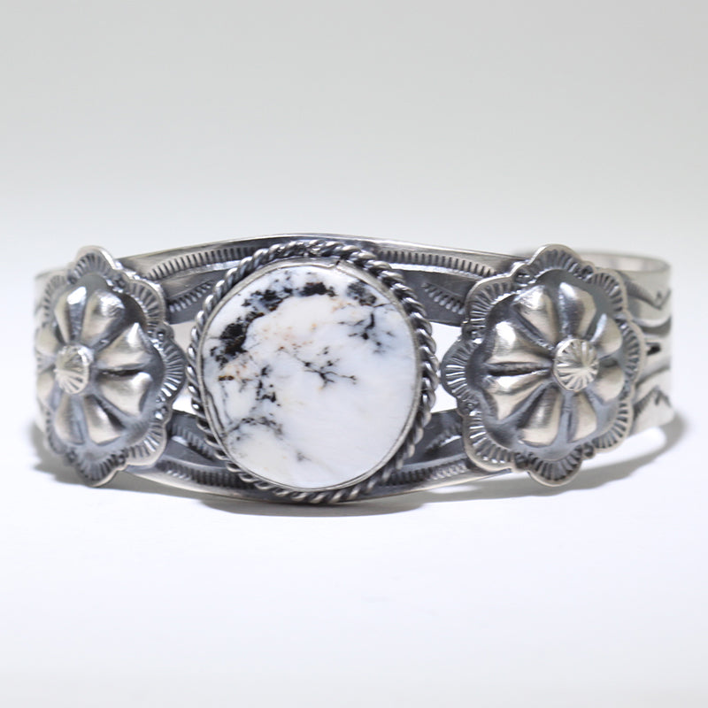 W. Buffalo Bracelet by Arnold Goodluck 5-1/2"