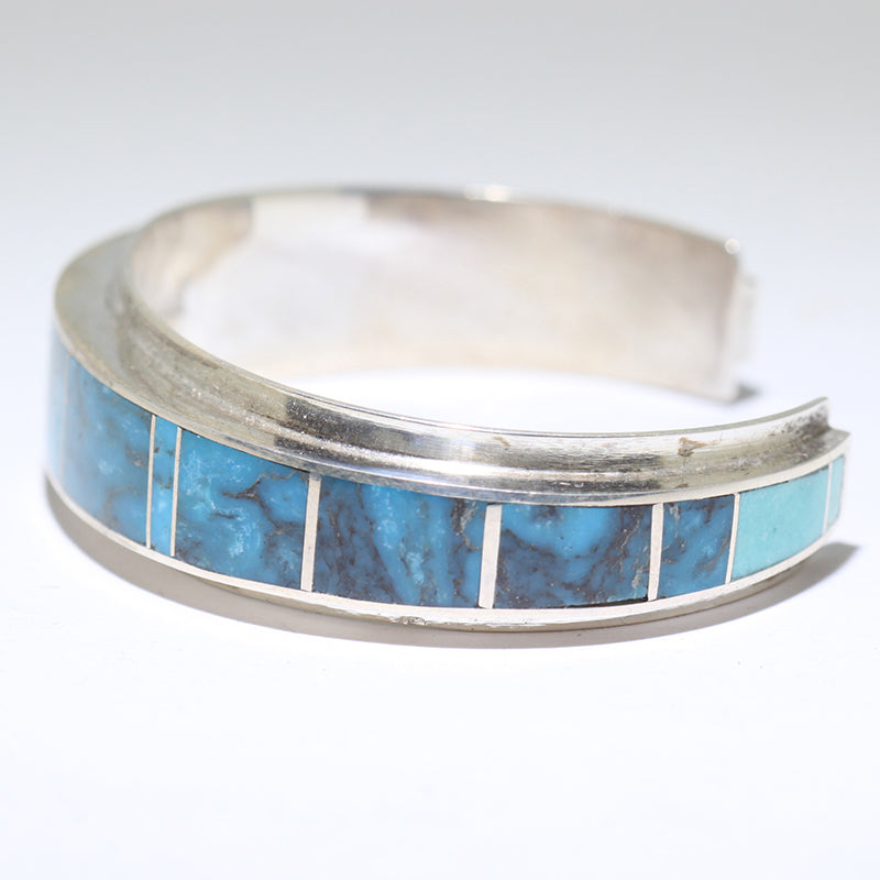 Inlay Bracelet by Navajo 5-1/4"