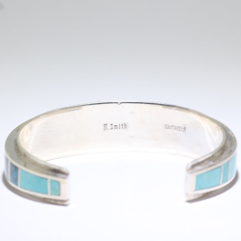 Inlay Bracelet by Navajo 5-1/4"