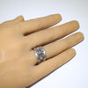 Silver Ring by Eddison Smith- 9.5
